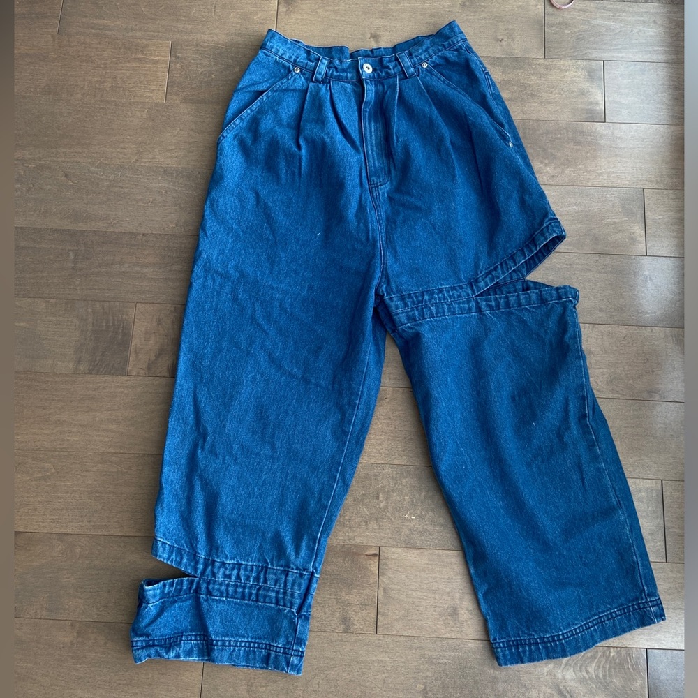 PAM Bri Bri Contrast Stitching Jeans
